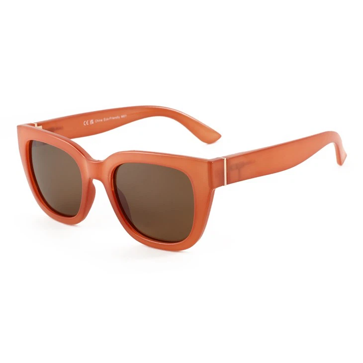 Men Women Square PC Recycled Plastic Sunglasses