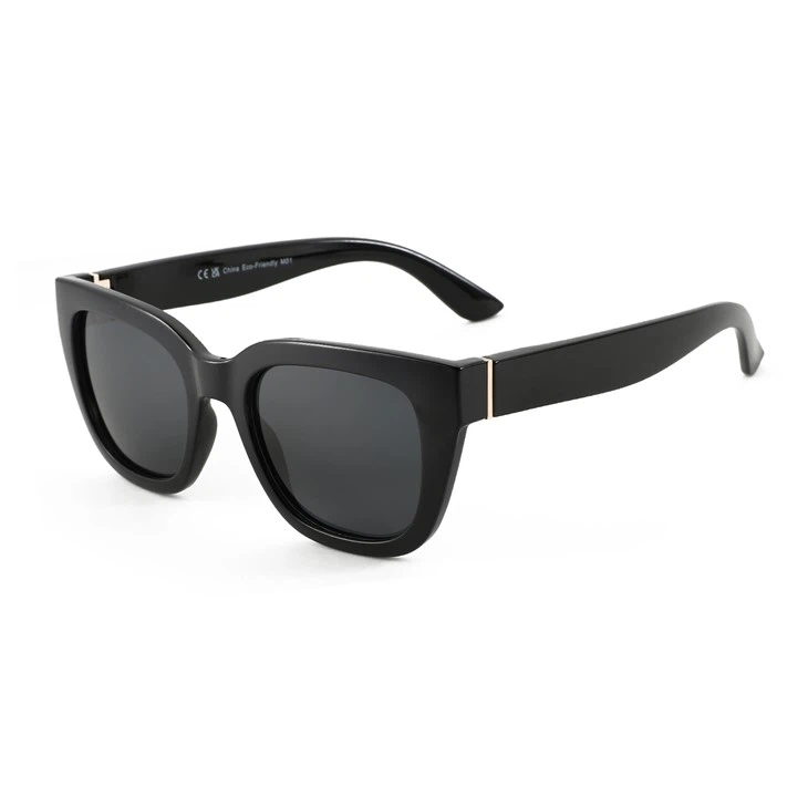 Men Women Square PC Recycled Plastic Sunglasses