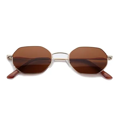 Ochelari de soare polarizați Hexagon Metal UV400